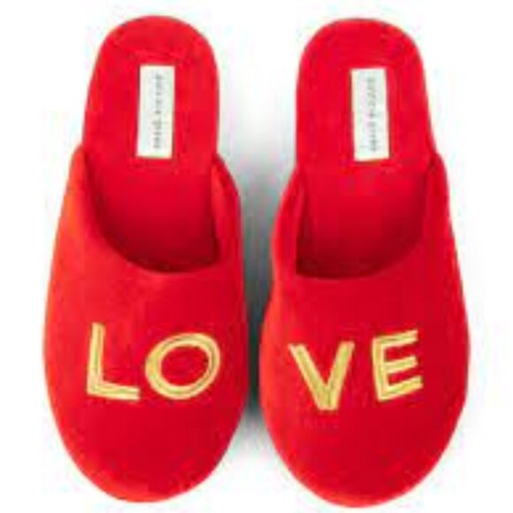 022 Patricia Green Collection Love Embroidered Slipper - Picture 1 of 1